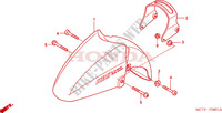 GUARDABARROS DELANTERO (FJS600A3/A4/A5) para Honda SILVER WING 600 ABS 2005