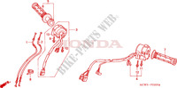 INTERRUPTOR/CABLE para Honda VFR 800 VTEC ABS 2005