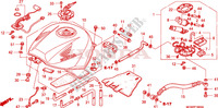 TANQUE DE COMBUSTIBLE para Honda VFR 800 VTEC ABS 2007