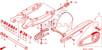 BRAZO DE OSCILACION para Honda CB 900 F HORNET 919 2003
