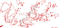 CAPO SUPERIOR (CBR600RR5/6) para Honda CBR 600 RR CHARPENTIER 2006