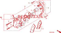 CALIBRE DE FRENO para Honda SHADOW VT 750 AERO 2010