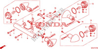 GUINO para Honda SHADOW VT 750 AERO 2010
