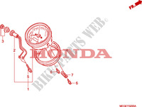 INDICADOR para Honda SHADOW VT 750 AERO 2010