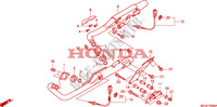 SILENCIADOR DE ESCAPE para Honda SHADOW VT 750 AERO 2010