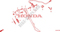 SOPORTE LATERAL para Honda SHADOW VT 750 AERO ABS 2008