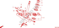 VASTAGO DE DIRECCION para Honda SHADOW VT 750 AERO 2009