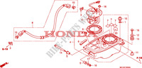 BOMBA DE COMBUSTIBLE para Honda 700 DN01 EASY RIDER 2008