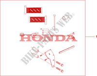 CALENTADORES DE PUÝOS para Honda 700 DN01 2008