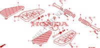 ESTRIBO para Honda 700 DN01 EASY RIDER 2008