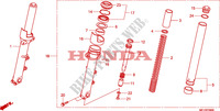 HORQUILLA DELANTERA para Honda 700 DN01 2008