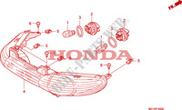 LUZ DE COMBINACION para Honda 700 DN01 2008