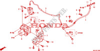 MANGUERA DE FRENO TRASERO para Honda 700 DN01 EASY RIDER 2008