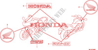 MARCA para Honda 700 DN01 EASY RIDER 2008
