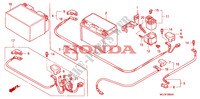 BATERIA para Honda CB 1300 ABS FAIRING 2005