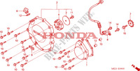 CUBIERTA DE CARTER DER. para Honda CB 1300 TWO TONE 2003