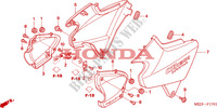 CUBIERTA LATERAL(CB1300/A/S/SA) para Honda CB 1300 ABS FAIRING 2005
