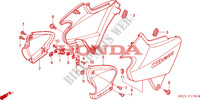CUBIERTA LATERAL(CB1300F/F1) para Honda CB 1300 BI COULEUR 2004