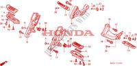 ESTRIBO para Honda CB 1300 BI COULEUR 2004
