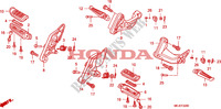 ESTRIBO para Honda CB 1300 S FAIRING 2007
