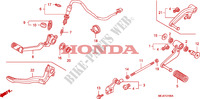 PEDAL para Honda CB 1300 S FAIRING 2007