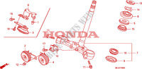 VASTAGO DE DIRECCION para Honda CB 1300 ABS FAIRING 2006