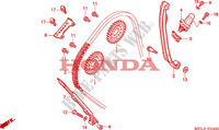 CADENA DE LEVA/TENSIONADOR para Honda CBR 1000 RR FIREBLADE 2004