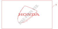 PARABRISAS para Honda CBR 1000 RR FIREBLADE REPSOL 2005