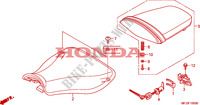 ASIENTO para Honda CBR 600 RR ABS NOIRE 2011