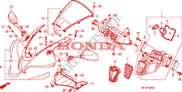 CAPO SUPERIOR para Honda CBR 600 RR ABS NOIRE 2011