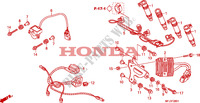 GRUPO DE CABLES SECUND. para Honda CBR 600 RR GRAY ORANGE 2011