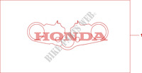 TAPA PUENTE HORQUILLA para Honda CBR 600 RR ABS TRICOLORE 2011