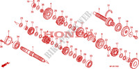 TRANSMISION para Honda CBR 600 RR BLACK 2011