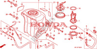TANQUE DE COMBUSTIBLE/BOMBA DE COMBUSTIBLE para Honda CBR 1000 RR FIREBLADE LARANJA 2010