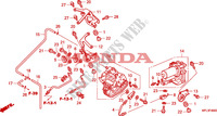 UNIDAD DE POTENCIA TRASERA/UNIDAD DE VALVULA TRASERA para Honda CBR 1000 RR FIREBLADE ABS PRETO 2011