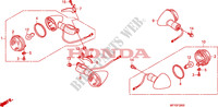GUINO para Honda VT 1300 FURY 2011