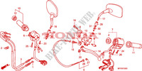 INTERRUPTOR DE MANIJA/CABLE para Honda VT 1300 C 2011