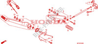PEDAL para Honda VT 1300 FURY 2011