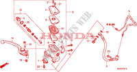 CILINDRO MAESTRO DE FRENO para Honda VFR 1200 DCT 2011