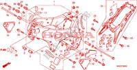 CUERPO DE BASTIDOR para Honda VFR 1200 DCT 2011