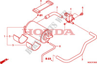 RECIPIENTE para Honda VFR 1200 DCT 2010