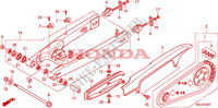 BRAZO DE OSCILACION para Honda CBF 1000 F ABS TS 2011