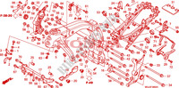 CUERPO DE BASTIDOR para Honda CBF 1000 F ABS 98HP 2010