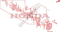 BOMBA DE ACEITE para Honda XBR 500 1988