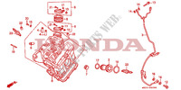 CULATA DE CILINDRO(DELANTERO) para Honda PACIFIC COAST 800 1990