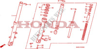 HORQUILLA DELANTERA para Honda CBR 1000 F 1991