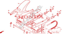 BRAZO DE OSCILACION para Honda CBR 600 F 1991