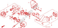 GUINO (CBR600FS/3S/T/3T/SET) para Honda CBR 600 F3 1995