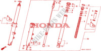 HORQUILLA DELANTERA(2) para Honda CBR 600 F 1993