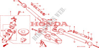 TUBERIA DE MANIJA/PUENTE SUPERIOR para Honda CBR 600 F2 SUPER SPORT 1993